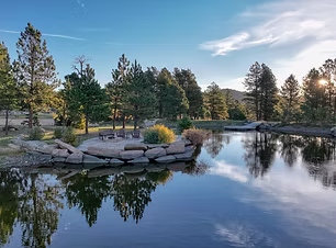 Exclusive use of the private 30-acre property