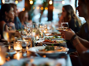Host conversations, dinners, and relationship-building events away from the crowds.
